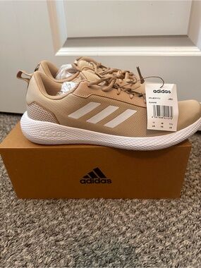 adidas Impulse Syn 3.0 Beige and White Men's Running Sneakers